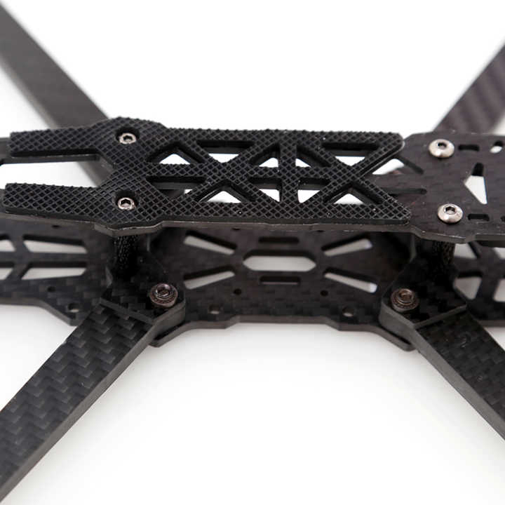 Mark4 8 Inch Fpv Quadcopter Drone Frame Kit Carbon Fiber Frame for Mini 2 Uav Racing 2mm Thick Upper Plate Remote Control