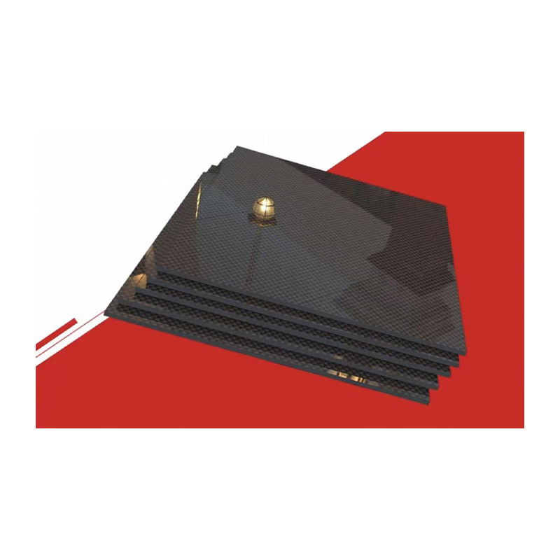 Hot Sale High Strength Light Weight 3K T300 Twill Plain Carbon Fiber Plate