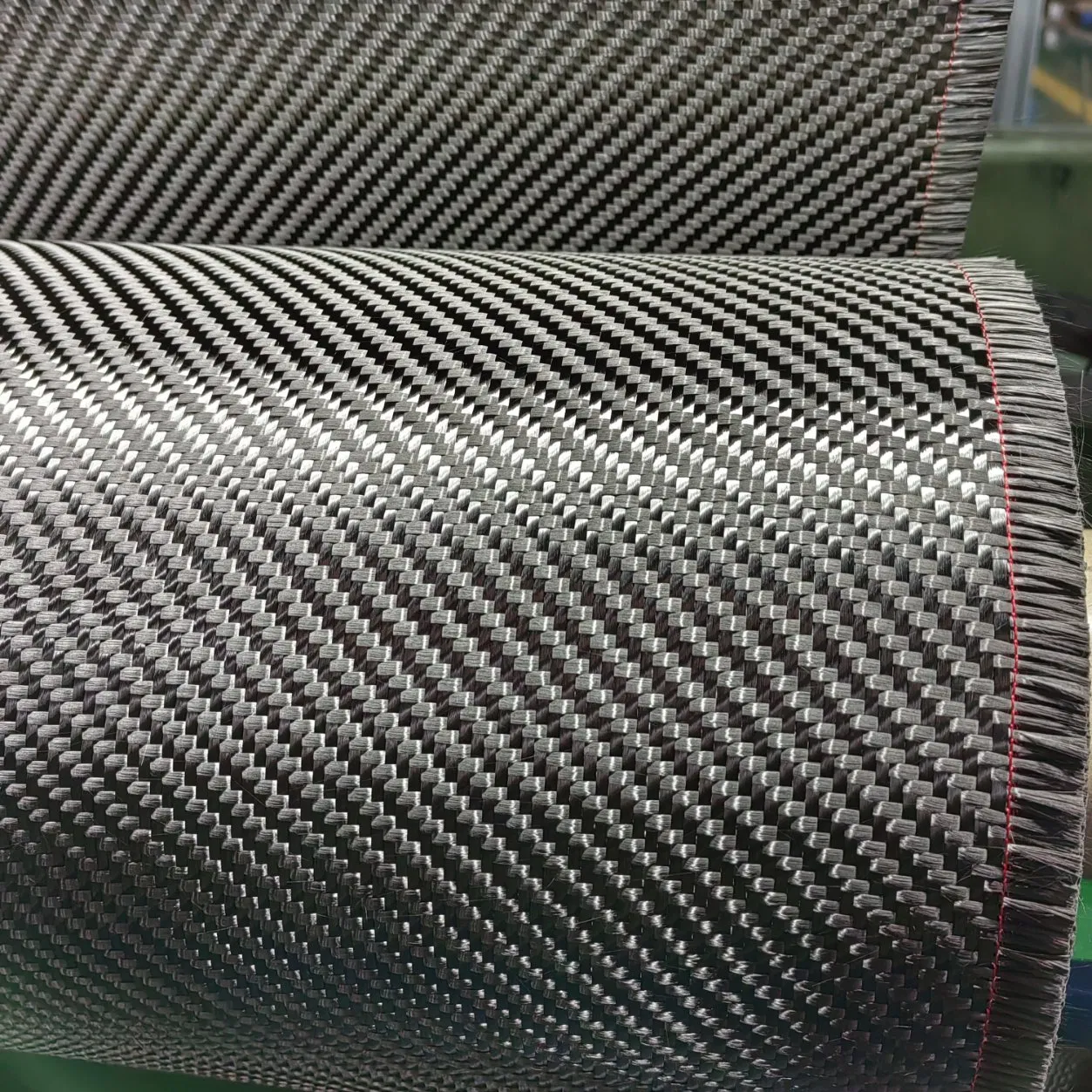 12K 600GSM Twill Carbon Fiber Cloth Roll for Automotive Parts