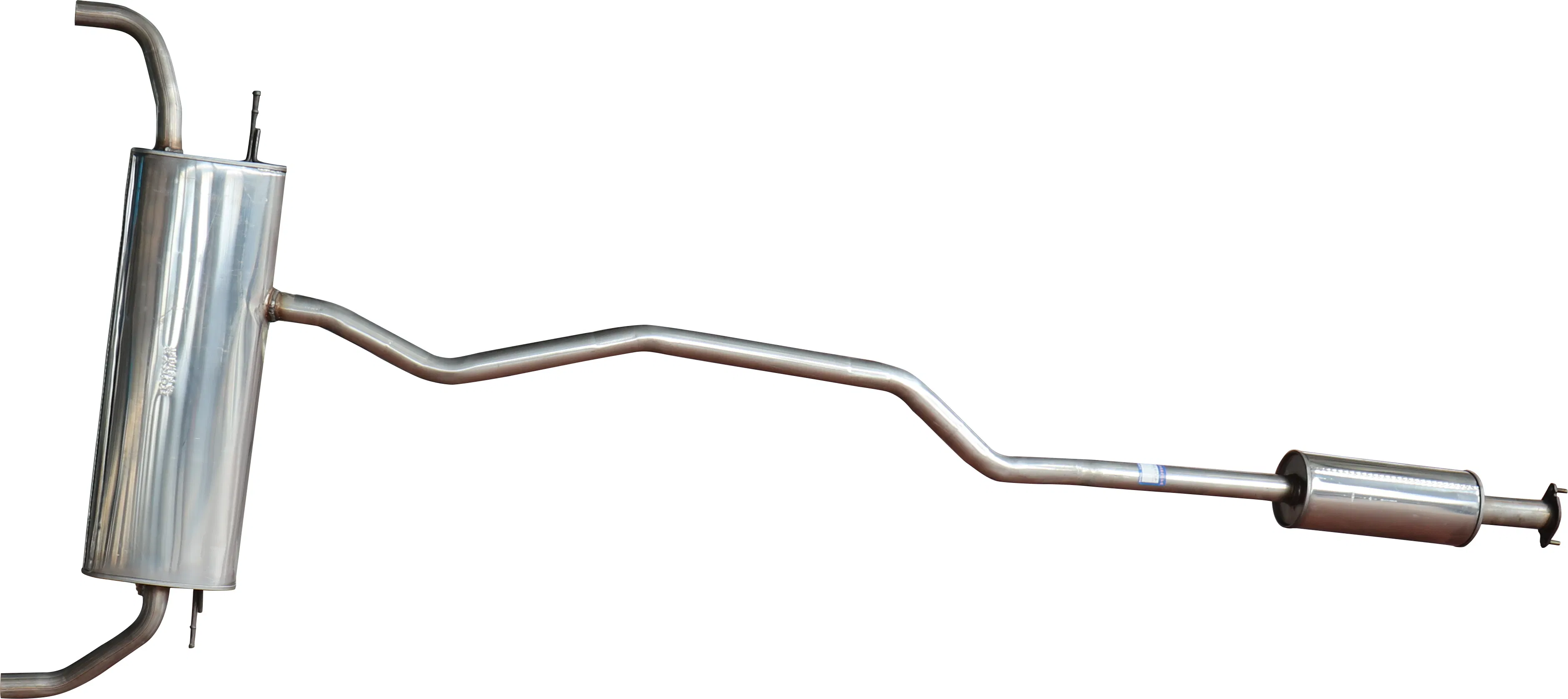 Hongye Auto Parts Specializes in Manufacturing Universal Carbon Fiber Dual Outlet High-Temperature Resistant Automotive Exhaust Silencers.