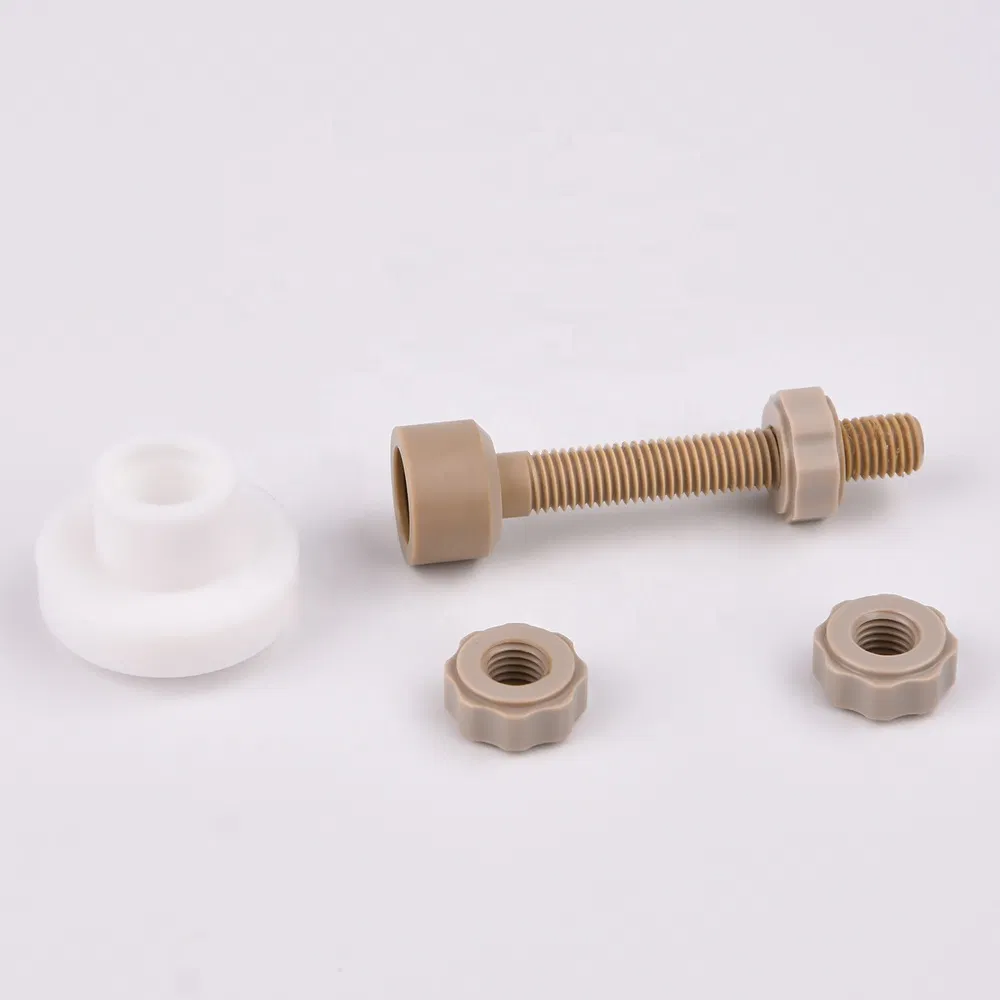 Ceramic Peek Nylon ABS Acrylic Rod Blocks Plastic Accessories PC Machining Parts CNC Carbon Fiber Service