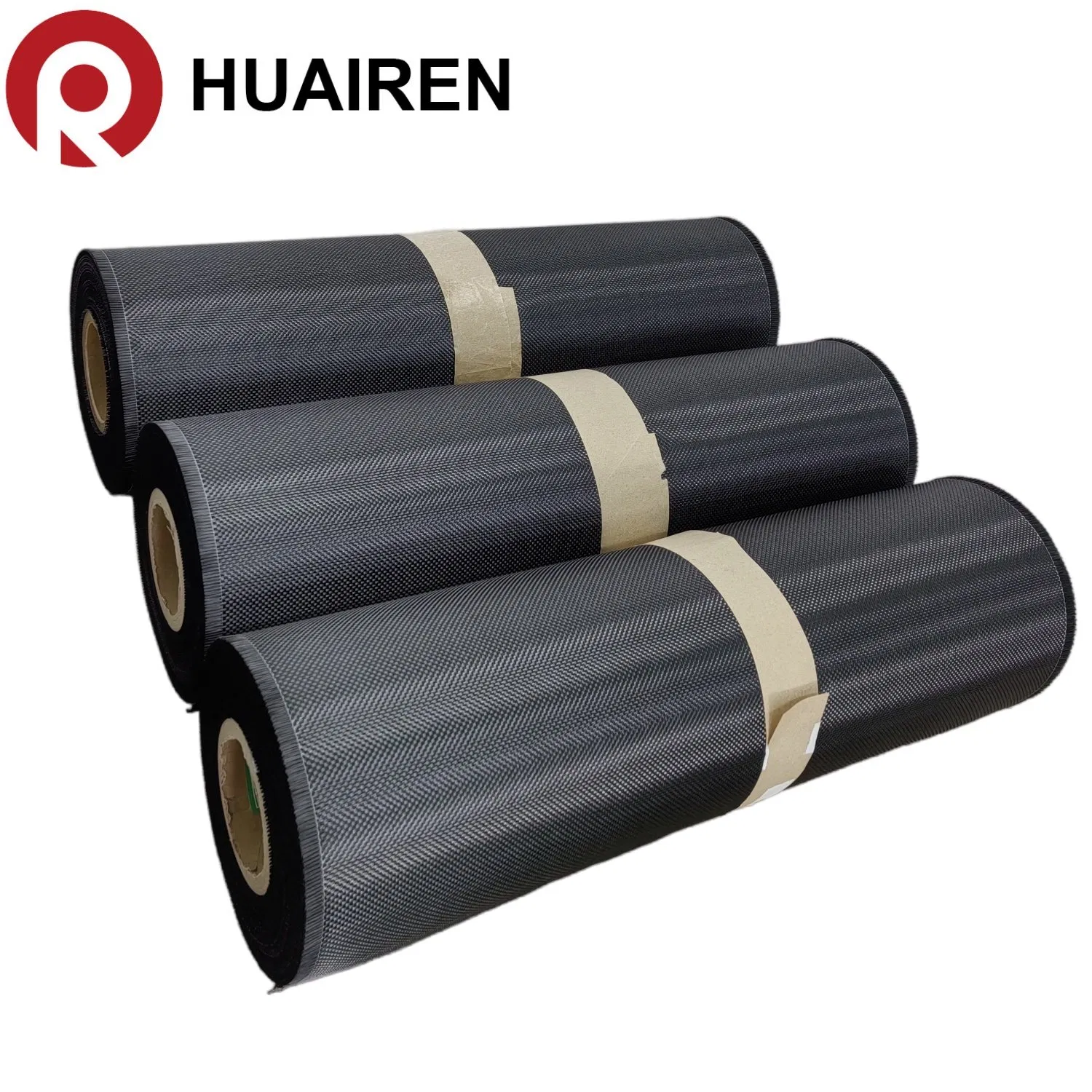 Customized Width Plain 200GSM 3K Roll Carbon Fiber Fabric for Sporting Goods