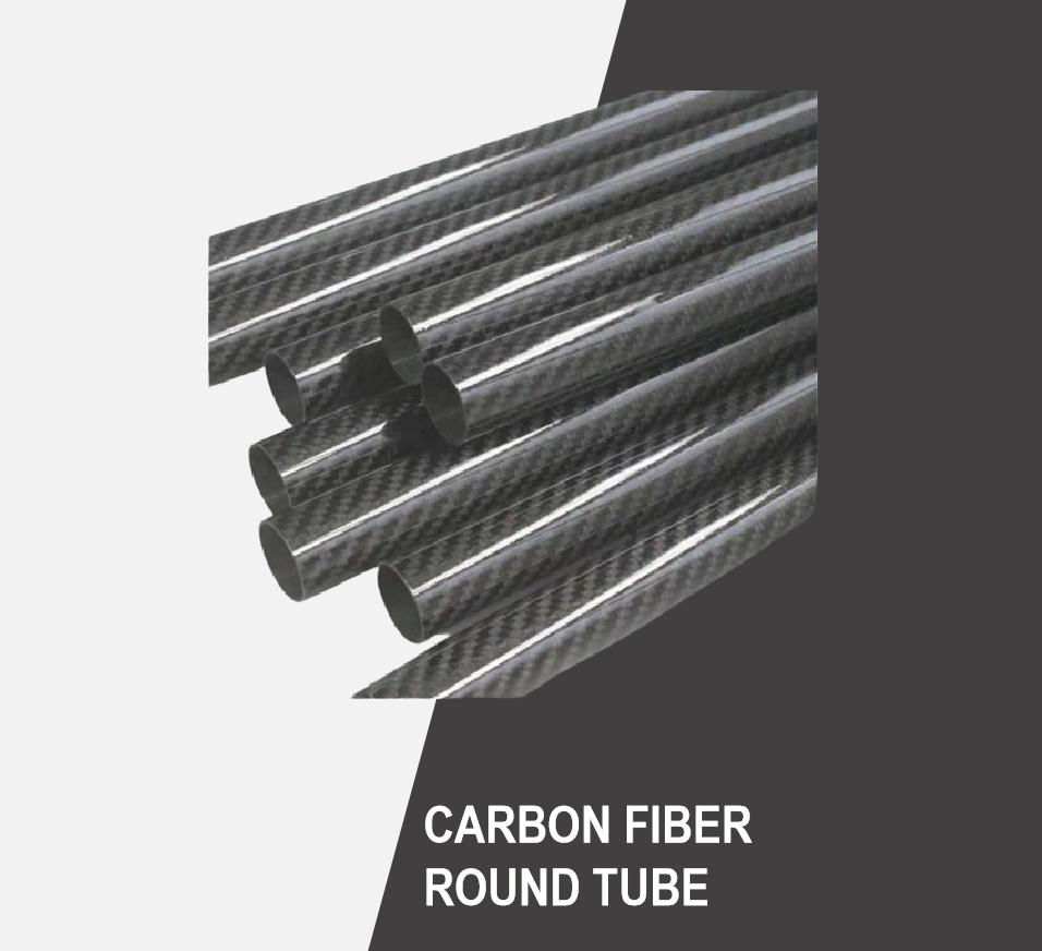 Carbon Fiber Round Rod with High Temp. Resist for Trekking