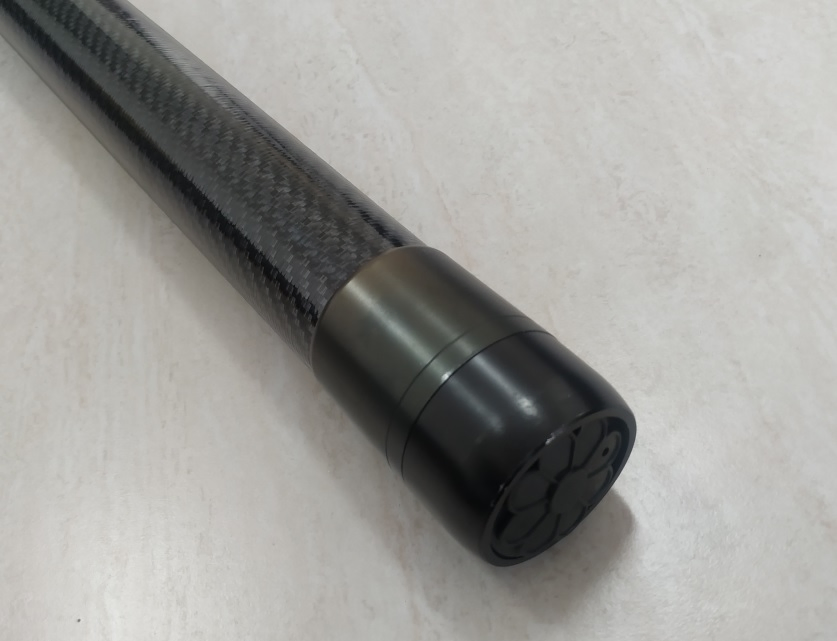 3K Twill Carbon Fiber Extension Adjustable Rod with Twist Clamp Lock