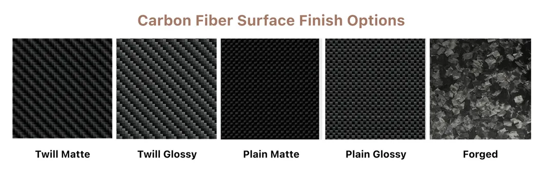 Various Surface Finishes