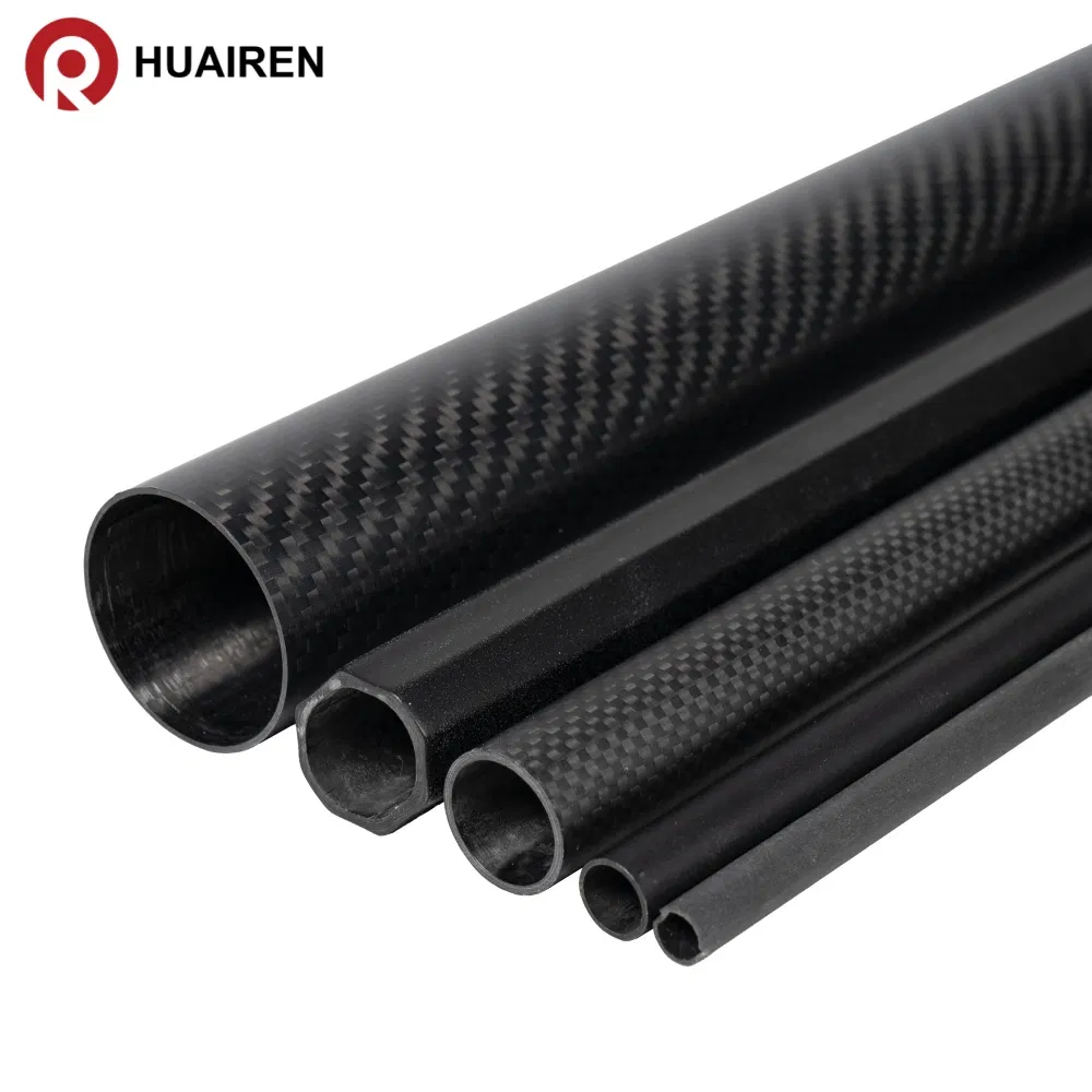 Factory Direct Premium Customized 3K Carbon Fiber Round and Square Rod