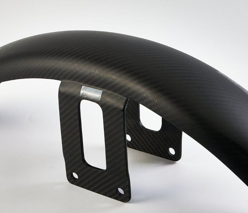 Carbon Fiber Motorcycle Front Fender / Mudguard (Structural Component)