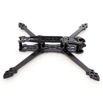 10-Inch Carbon Fiber Fpv Drone Frame Kit with 7mm Arm Thickness Uav Frame and 2mm Upper Plate Accessories for RC Drones