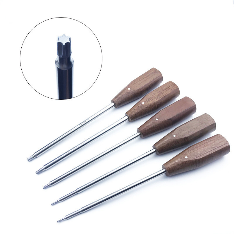 Bone Screwdriver Stainless Steel Hex Star Bone Screw Driver Veterinary Orthopedics Instruments