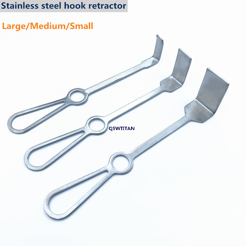 Flat Retractor 3pcs/set Stainless Steel Veterinary Orthopedic Surgical Instruments Pet Surgical Instruments