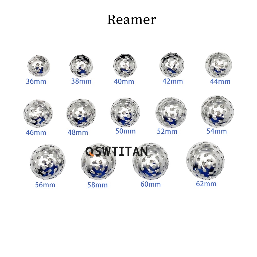 Orthopedic Acetabulum Reamer Veterinary Orthopedic Surgical Instruments Stainless Steel