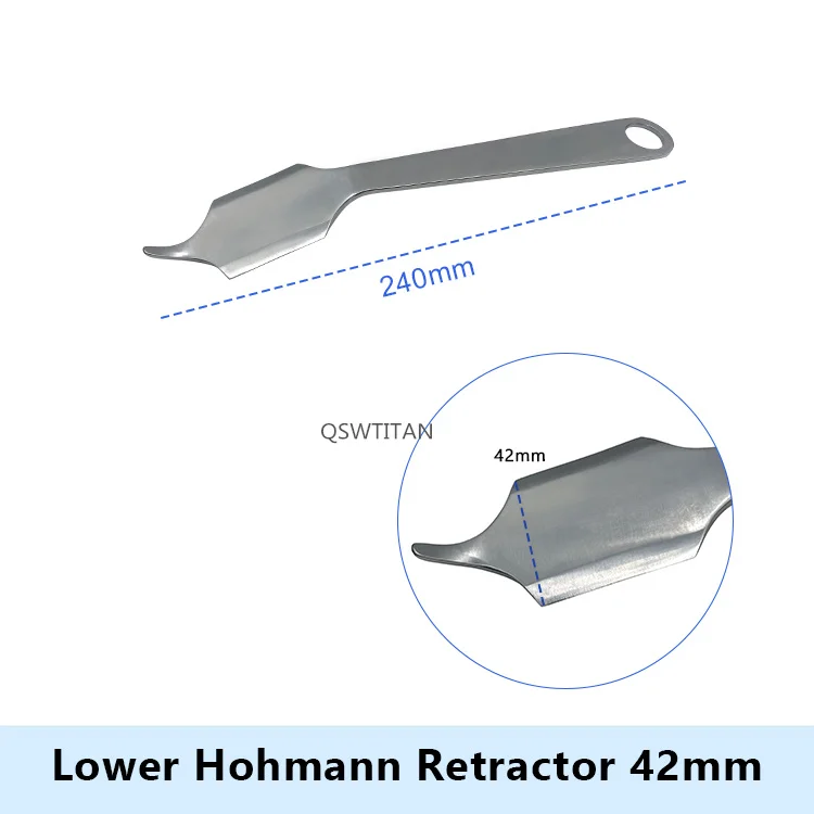 Stainless Steel Hohmann Retractor for Upper Lower Limb Orthopedics Surgical Instruments