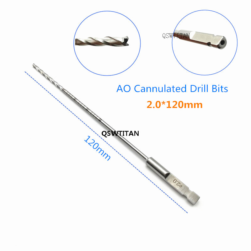 AO Cannulated Drill Bit 2.0mm