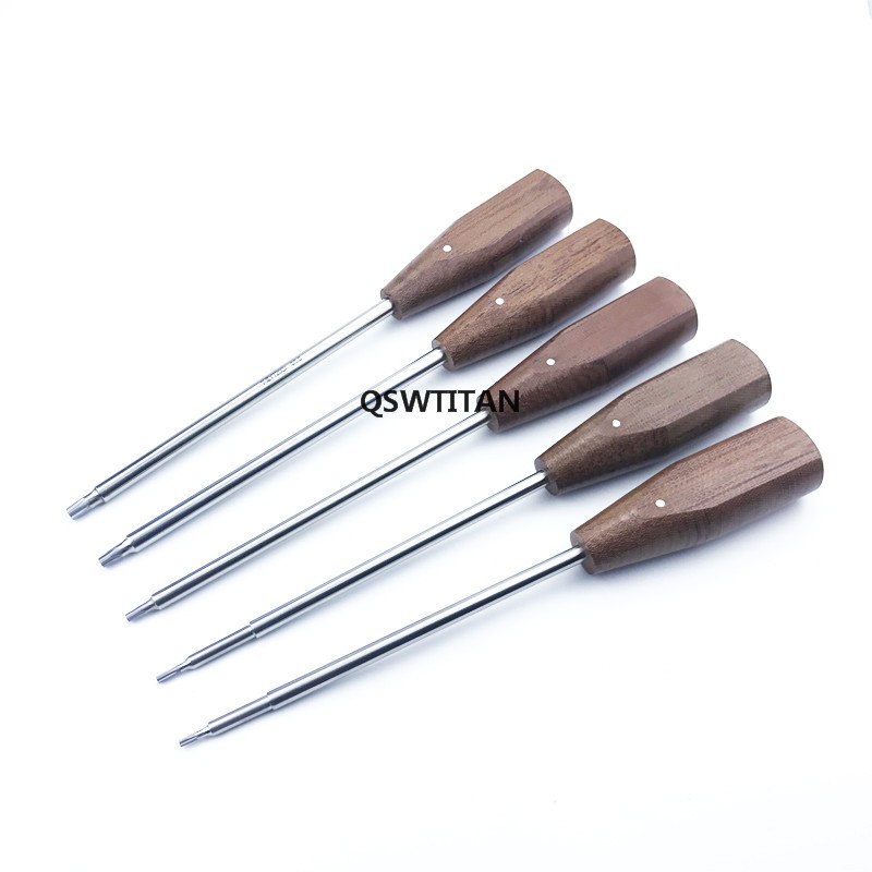 Bone Screwdriver Stainless Steel Hex Star Bone Screw Driver Veterinary Orthopedics Instruments