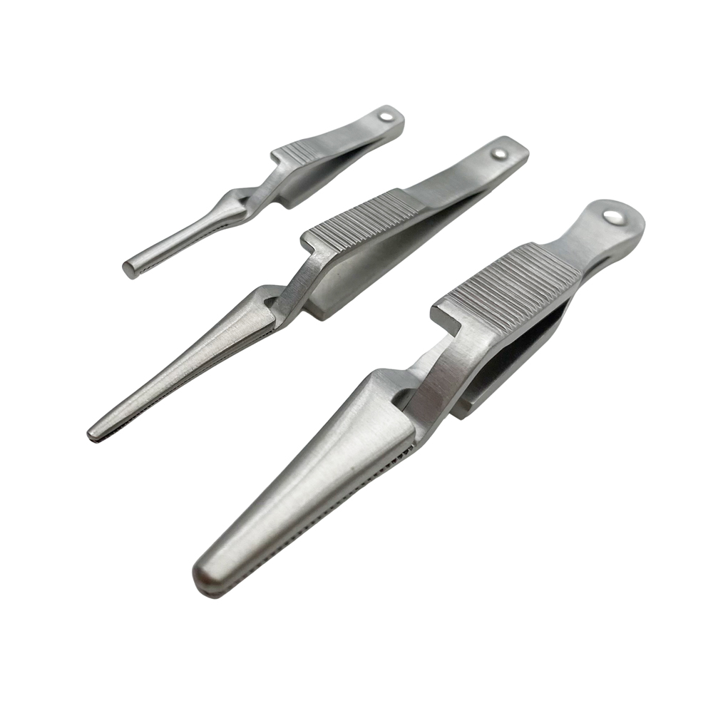 Stainless Steel Artery Clamp Vascular Clamp Closure Device Temporary Occlusion of Surgery Cross Hemostatic Forceps