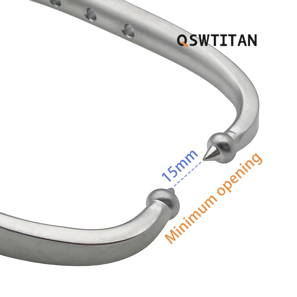 QSWITAN Large Pelvic Reduction Forceps 40cm Bone Fixed Clamp Reduction Forceps Orthopaedic Instruments Stainless Steel