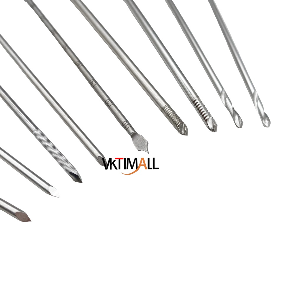 Orthopedic Suture Wire Needle Guide Pin Needle Thread Autoclavable Stainless Steel Orthopedic Pet Surgical Instrument