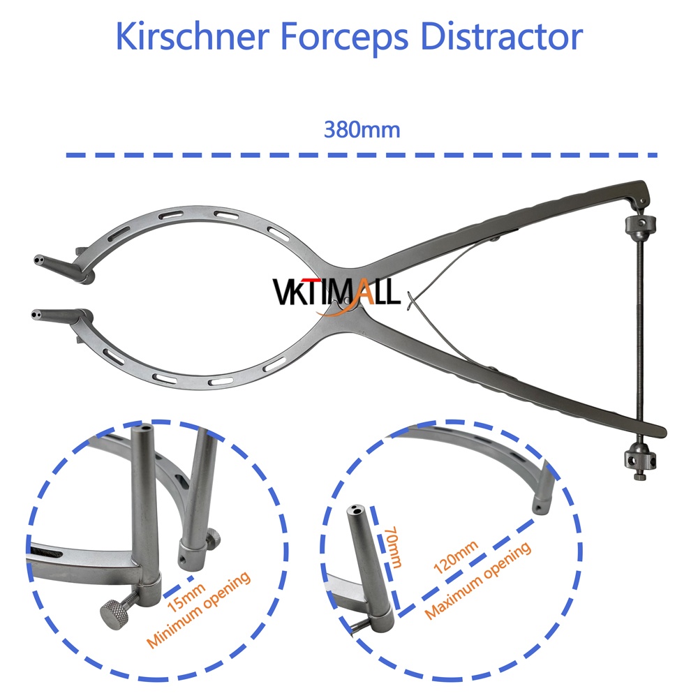 Bone Traction Needle Retractor Kirschner Needle Spreader Orthopedic Kirschner Wire Distraction Forceps Orthopedic Instrument Pet