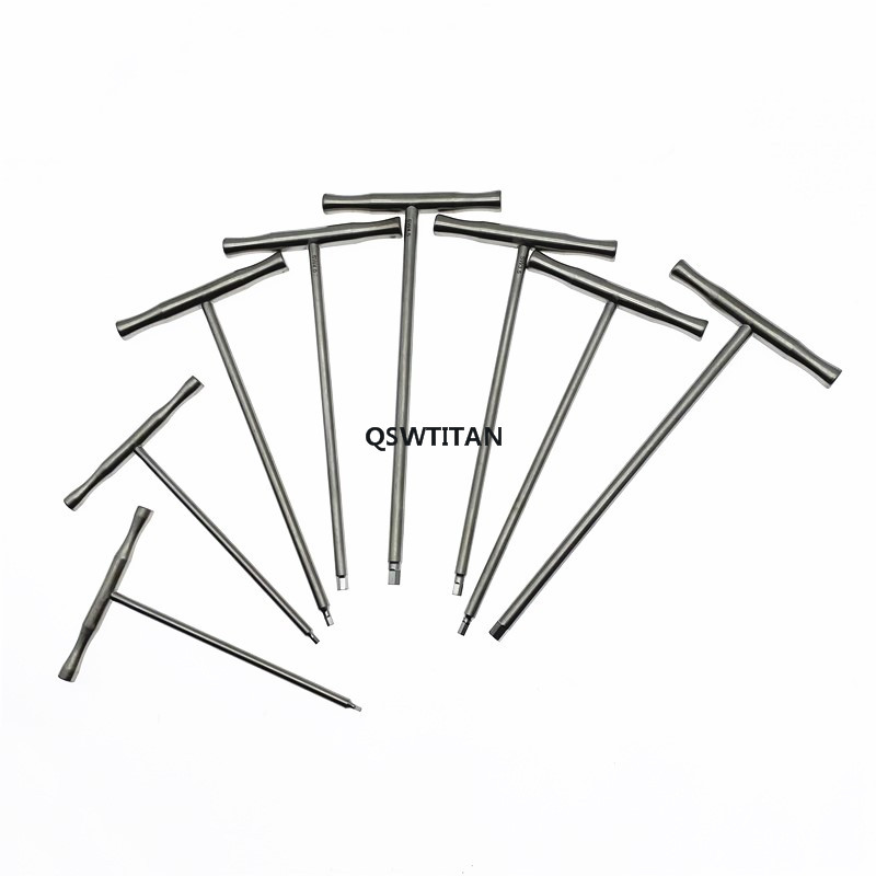 Bone Screwdriver Hex Head Screwdriver T Handle Stainless Steel Training Tools Veterinary Orthopedic Surgical Instruments