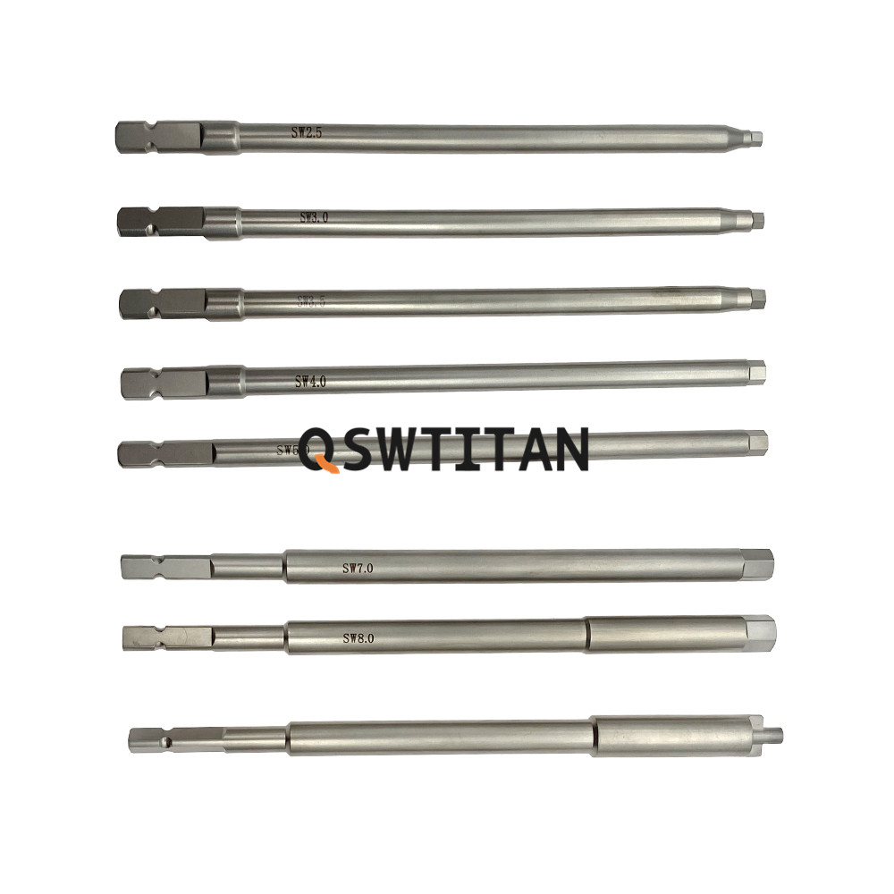 Bone Broken Screw Removal Instrument Set II for Intramedullary Nail Removal Tools Orthopedic Instruments