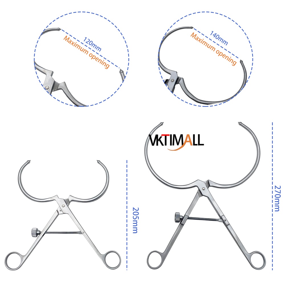 Stainless Steel Reduction Forceps with Ball Pointed Bone Reduction Forceps Pet Orthopedic Surgical Instruments
