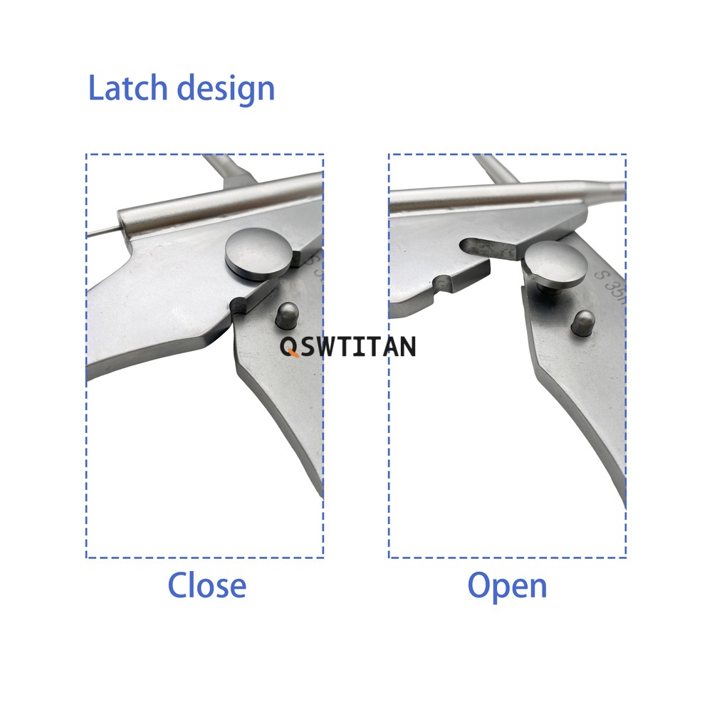 Orthopedic Instrument Steel Wire Passers Wire Guide Device Hollow Wire Guide Instruments