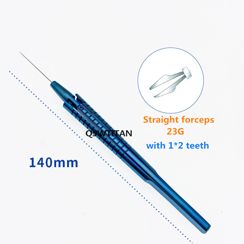 Straight forceps 23G