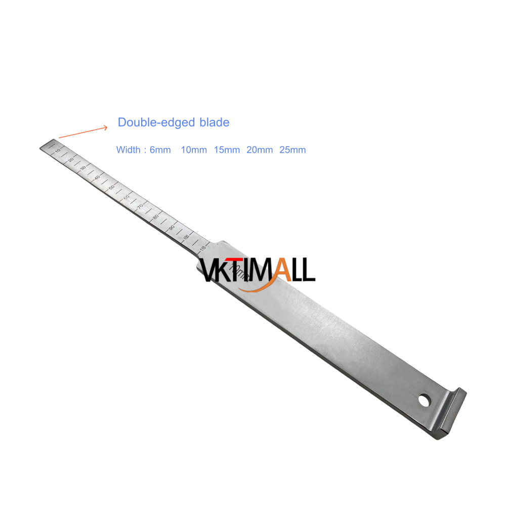 HTO Tibia Osteotomy Thin Bone Osteotome Stainless Steel Veterinary Orthopedic Instrument
