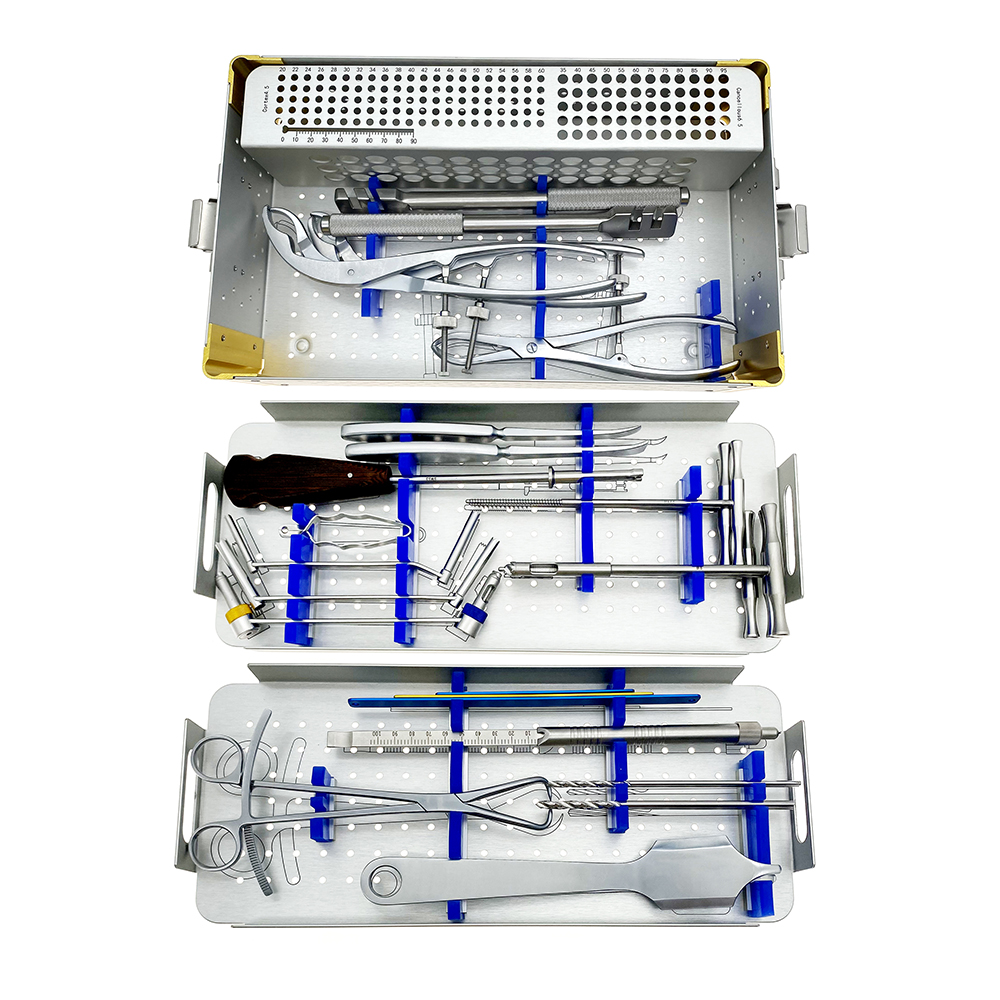 Large Lower Limbs Instrument Kit Bone Fragment Instrument for Trauma Surgery Orthopedic Instrument