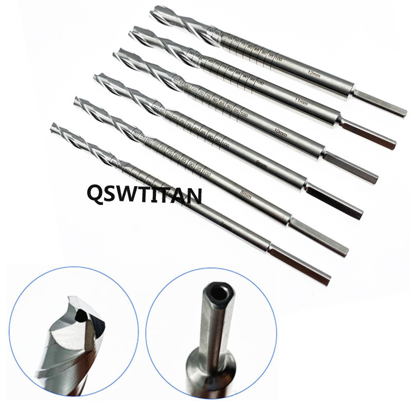 Orthopedic Tibia Cannulated Drill Bit Cortex Cannulated Reamer Hole Expand Hollow Drill Bit Intramedullary Nail Reaming Drill