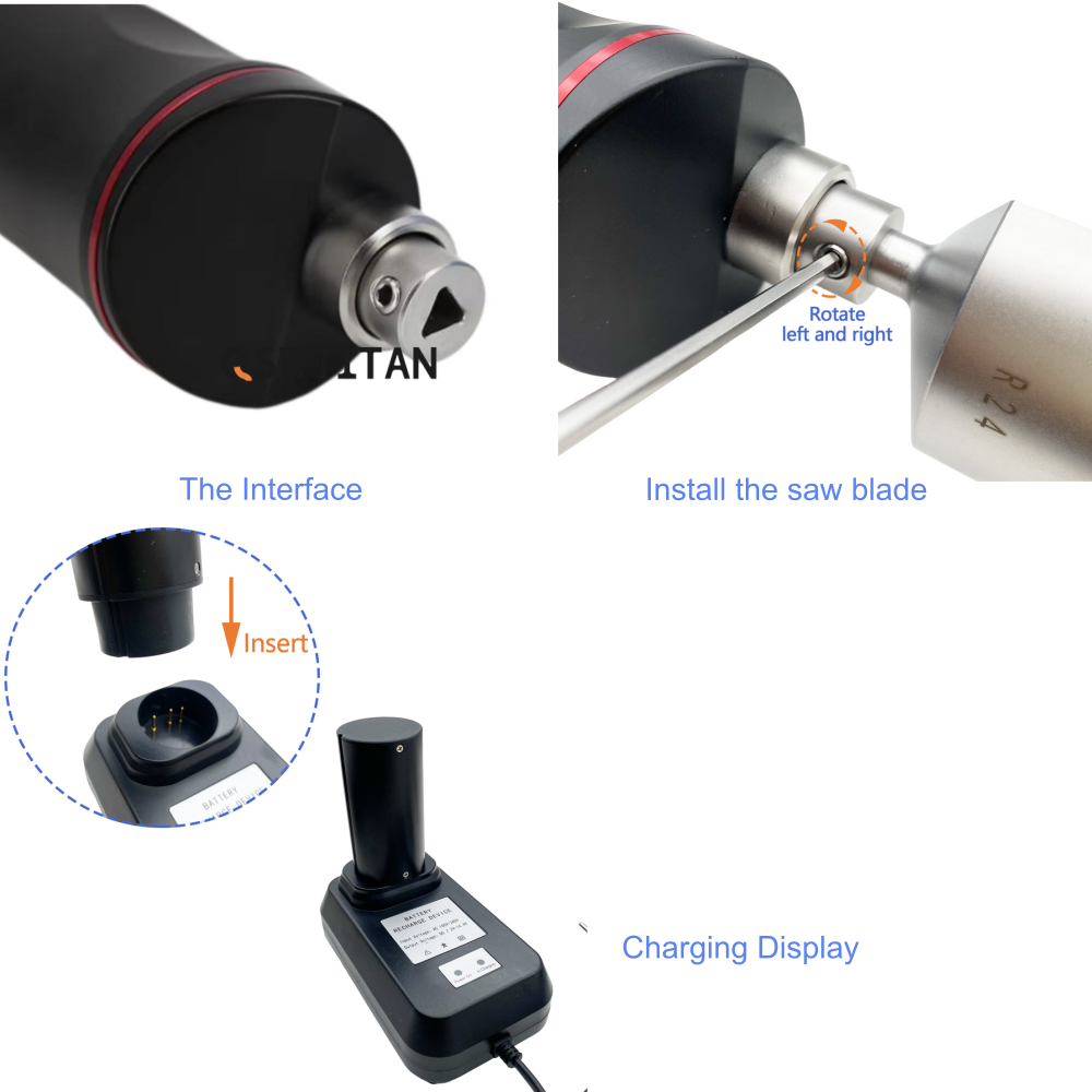 TPLO Tibial Plateau Leveling Osteotomy Tplo Saw Orthopedic Instrument Veterinary Surgery Saw