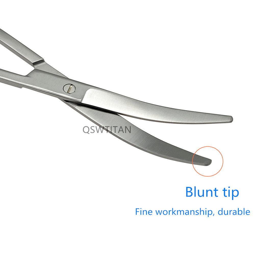 Stainless Steel 24cm Curved Aquarium Scissor Aquarium Plants Trimming Tool Tank Cleaner Accessories Water Grass Pruning Tools