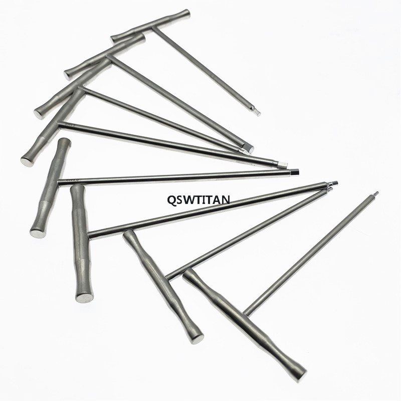 Bone Screwdriver Hex Head Screwdriver T Handle Stainless Steel Training Tools Veterinary Orthopedic Surgical Instruments