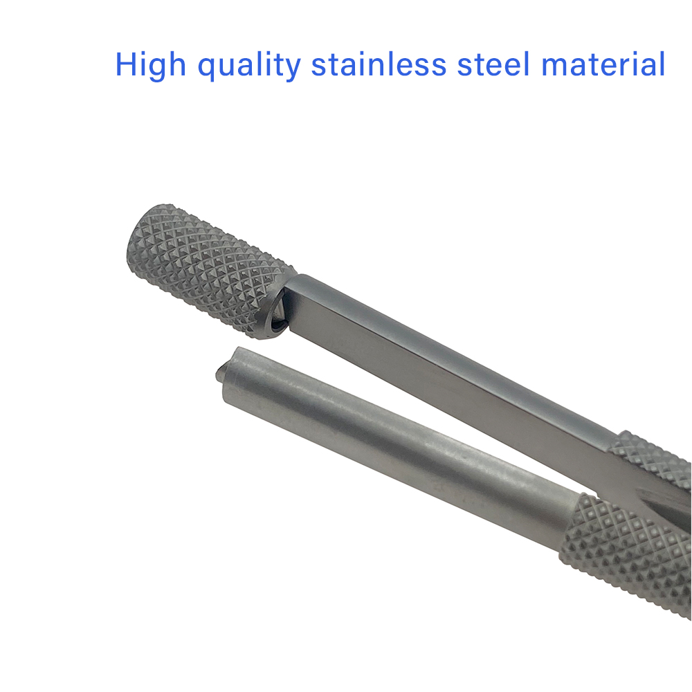 Blade Holder Stainless Steel Ophthalmic Surgical Blade Holder Fixed Clamping Blade Microscopic Instrument