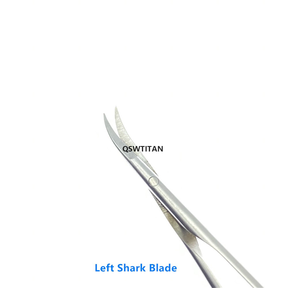 Neuro Micro Scissors With Shark Blade Tip Stainless Steel 1pcs Microscissors Surgical Instruments