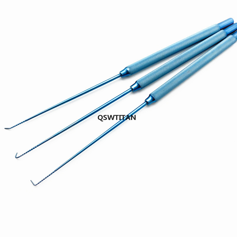 Micro Carpentier Vascular Hook Neurosurgery Surgical Instruments Titanium Hook