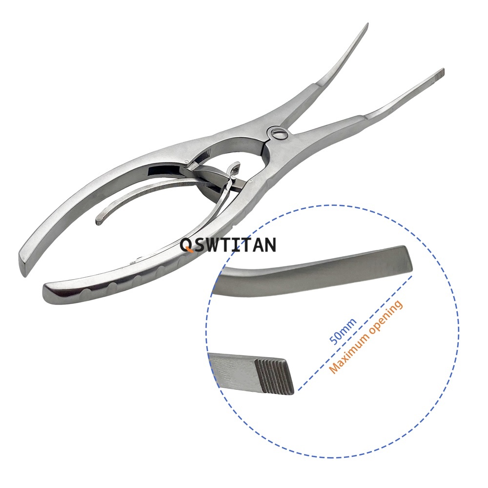 Stainless Steel Bone Spreader 6mm Blade Trauma Surgery Spine Distractor Forceps Distractor Veterinary Instruments