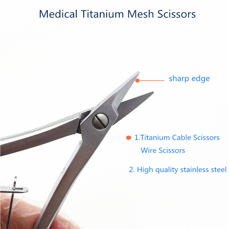 Mesh Scissors Kirschner Wire Titanium Scissors Wire Scissors Orthopedic Surgical Instrument
