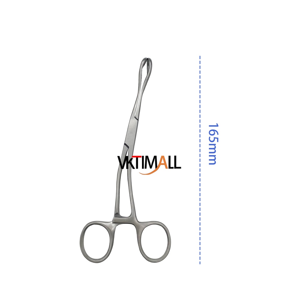 Stainless Steel Manual Surgical Instrument Guide Hole Repositioning Forceps Pet Surgical Equipment