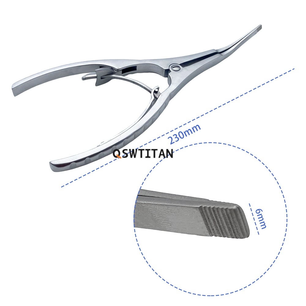 Stainless Steel Bone Spreader 6mm Blade Trauma Surgery Spine Distractor Forceps Distractor Veterinary Instruments