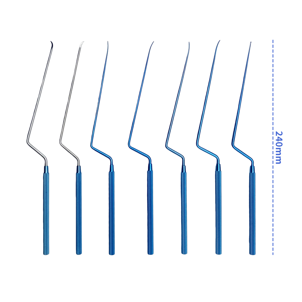 Titanium Alloy Micro Nerve Knife Micro Spatula Dissectors Nerve Surgical Instruments