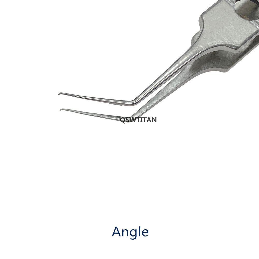 Capsulorhexis Forceps Ophthalmic Forceps Titanium Arcuate Dihedral Eye Surgical Instruments Stainless Steel