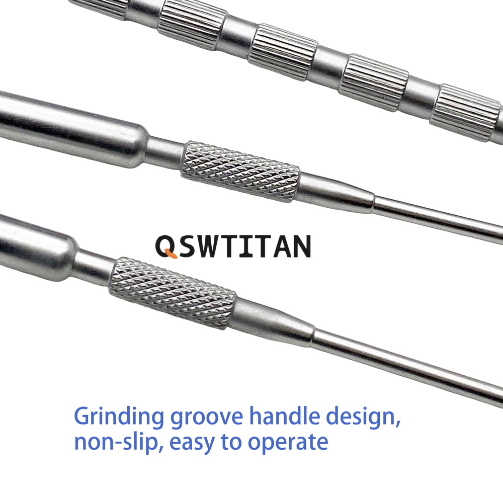 Stainless Steel Nerve Root Probe Fine Head Cervical Lumbar Nerve Root Exfoliatorn Dual Channel Orthopedic Surgical Instrument