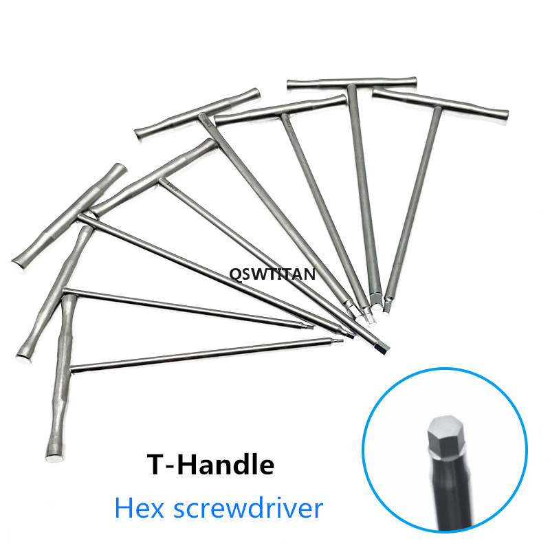 Bone Screwdriver Precision Screwdriver Hex Head Screwdriver Stainless Steel Veterinary Orthopedics Surgical Instruments