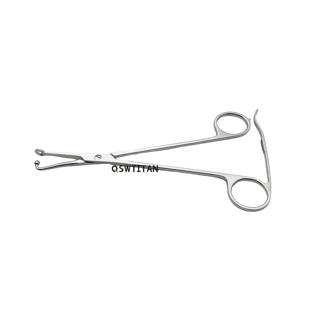Stainless Steel Veterinary Orthopedic Surgical Instruments Plate Holding Forceps with Snap Design Lock