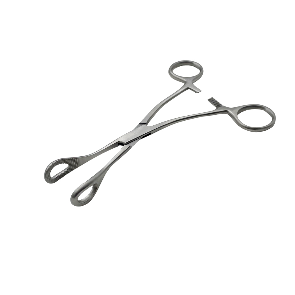 Stainless Steel Manual Surgical Instrument Guide Hole Repositioning Forceps Pet Surgical Equipment