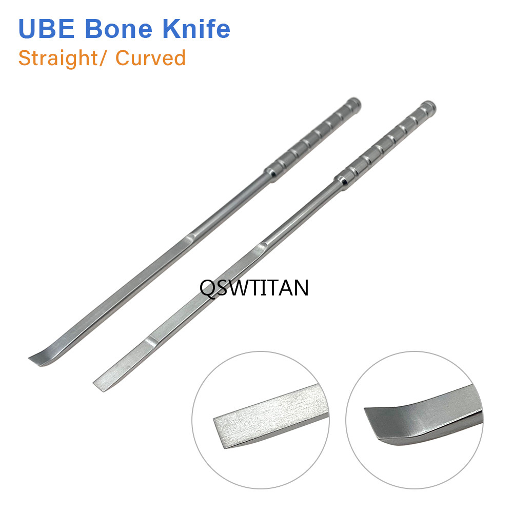 Orthopedic Instrument UBE Bone Knife Stainless Steel Bone Chisel for Spinal Endoscopy Minimally Invasive Instrument
