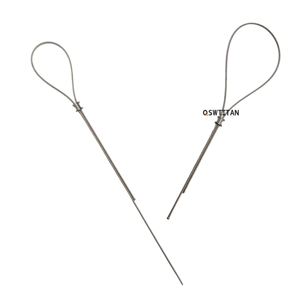 Titanium Bone Cable Wire Fixation Locking Plate Orthopaedic Cerclage System Titanium Cable 520mm
