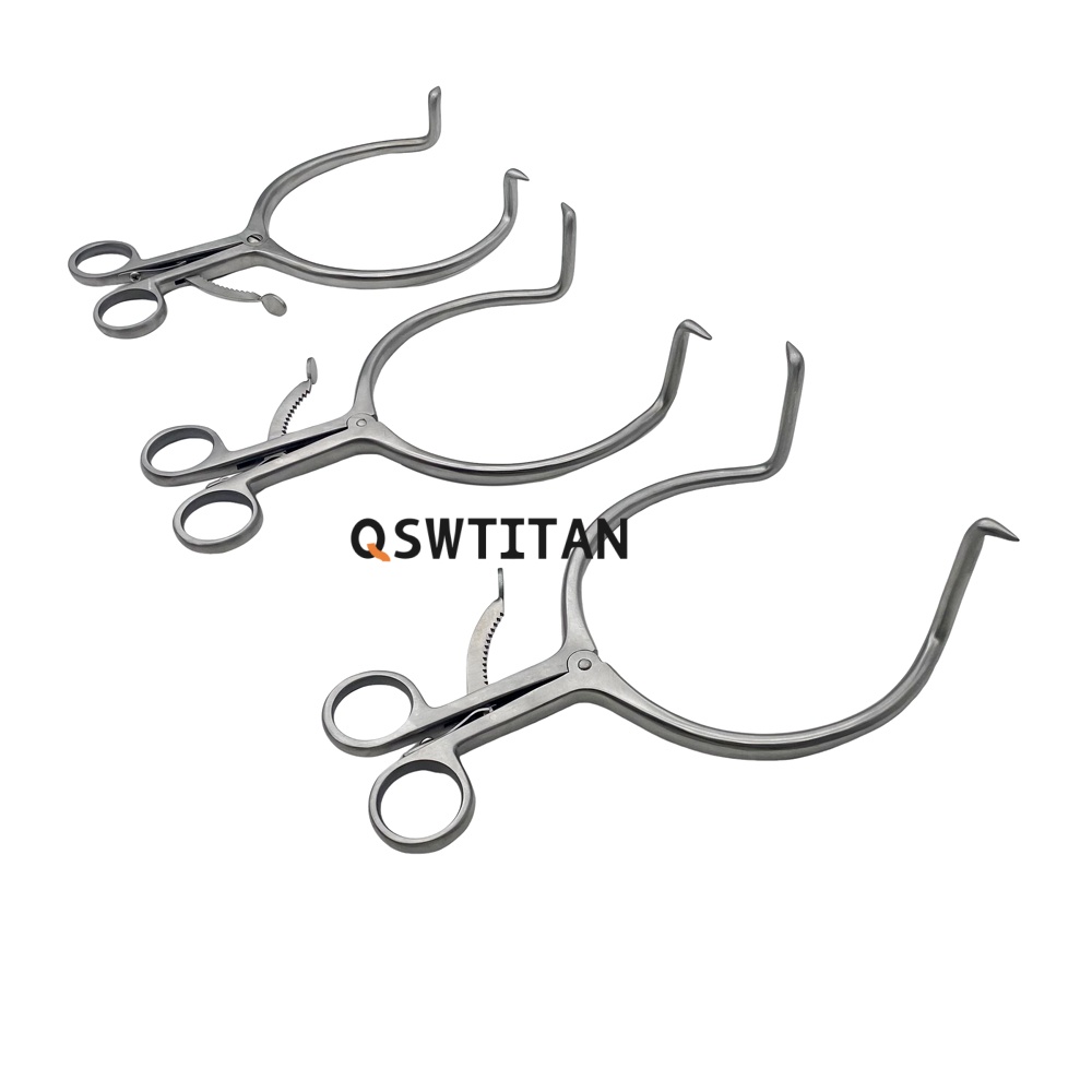 1pcs Self Retaining Retractor Single-hook Opening Pliers Spinal Surgery Veterinary Orthopedic Instruments