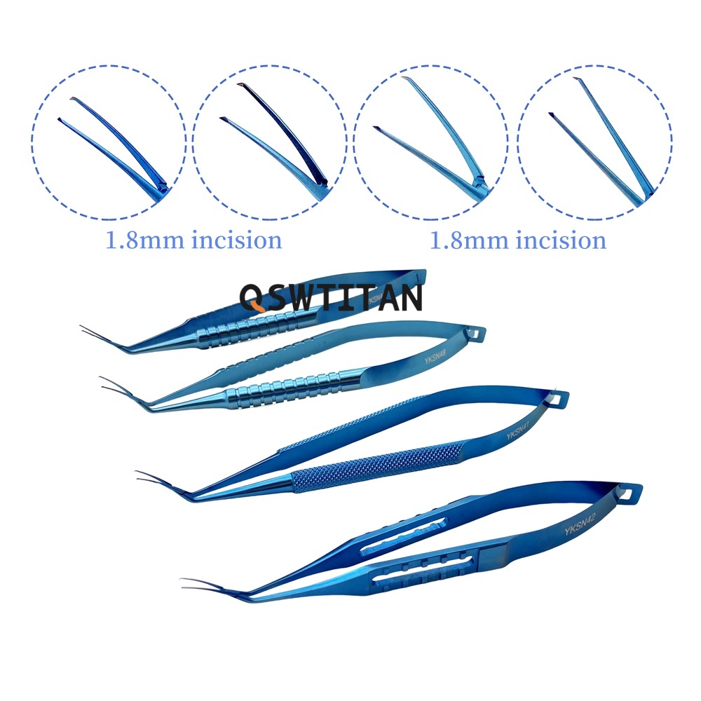 Titanium Capsulorhexis Forceps